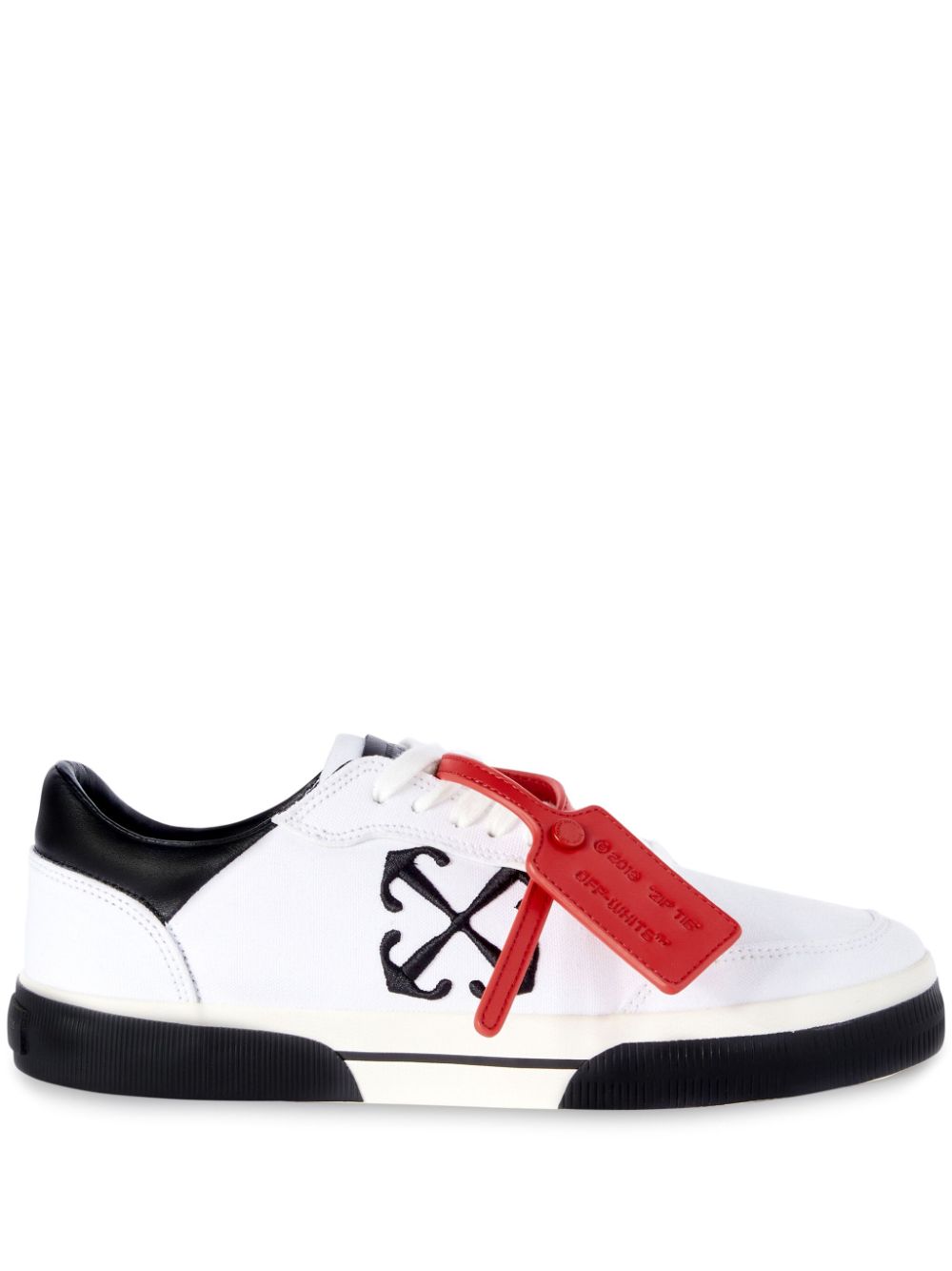Off Off White Low Vulcanized Canvas Sneakers - Image 8