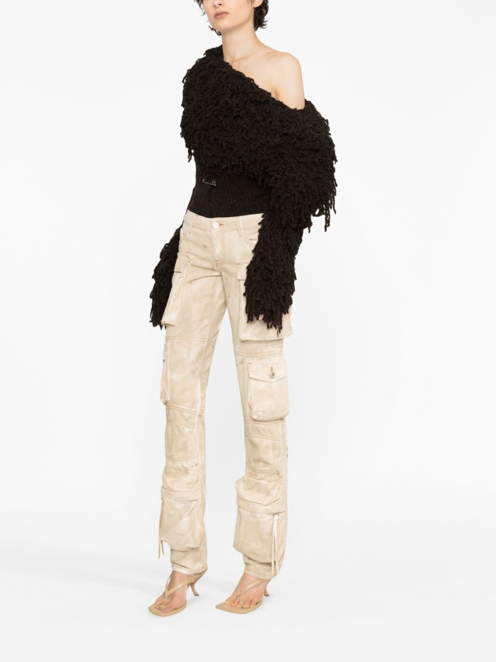 The Attico Essie Cargo Denimズボン - Image 8