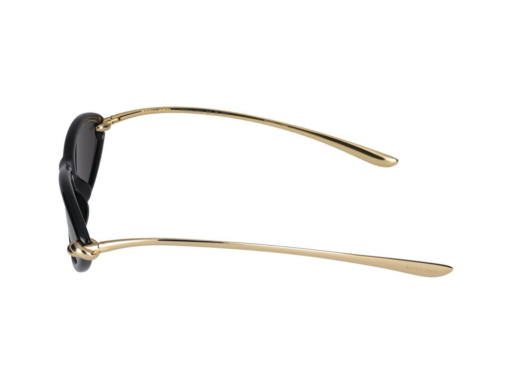 Bottega サングラスBottega Veneta BV1390 S 001ブラックゴールドグレー /14/145 - Image 8