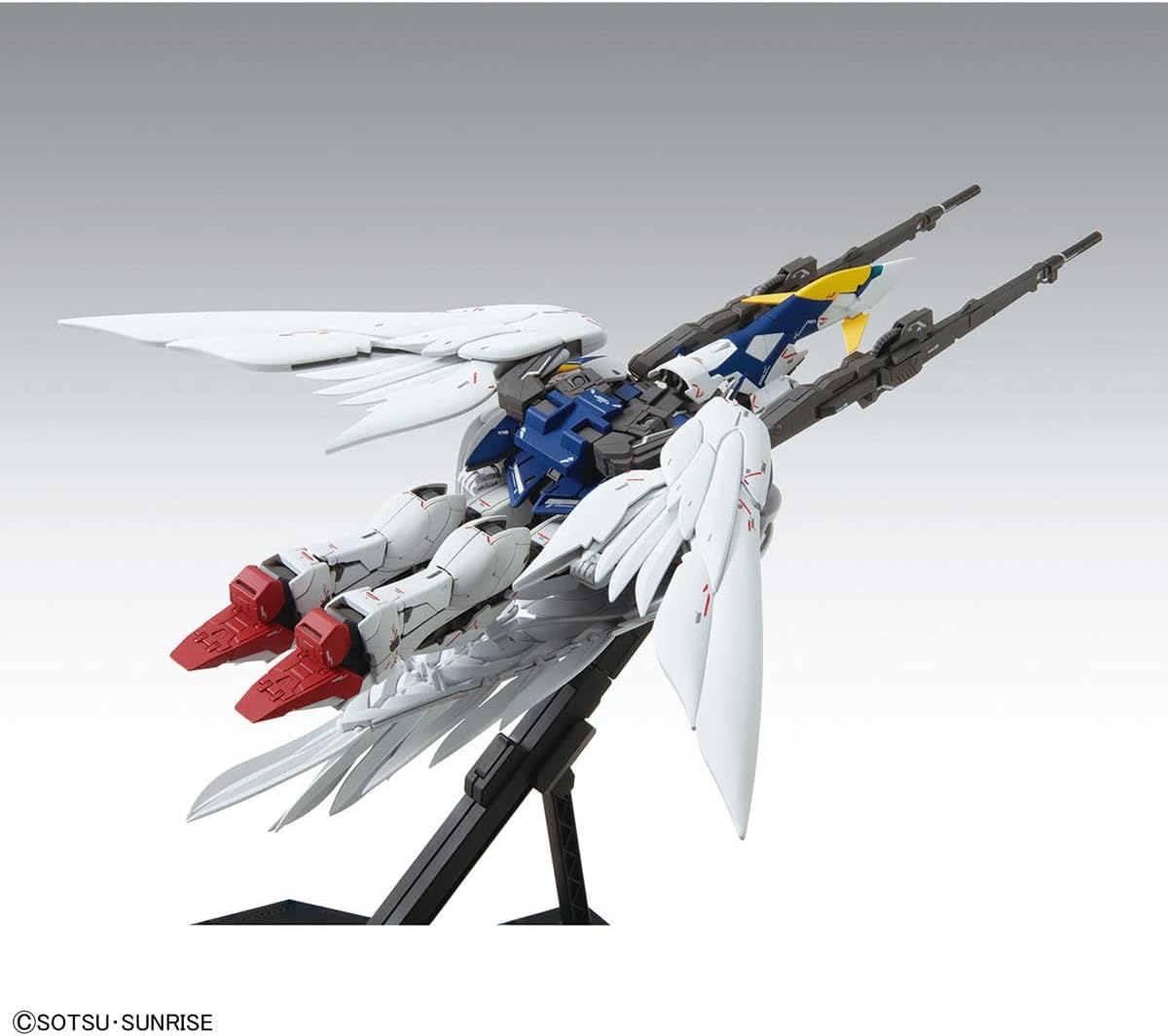 Bandai Spirits MG New Mobile Suit Gundam W Endless Waltz Wing Gundam Zero EW Ver.Ka 1/100 Scale Color-Coded Plastic Model