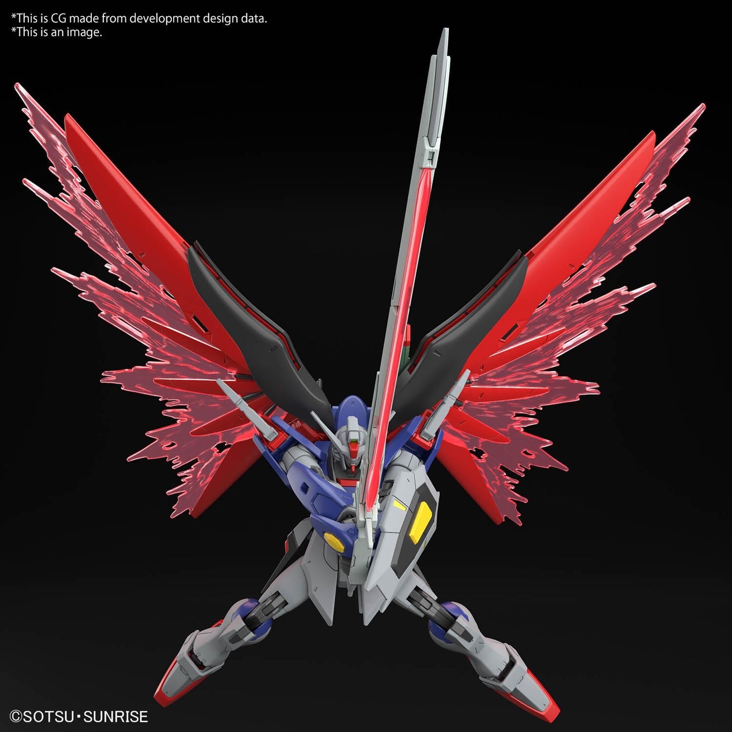 Bandai Spirits HG Mobile Suit Gundam SEED FREEDOM Destiny Gundam Spec II & Zeus Silhouette, 1/144 Scale, Color-coded Plastic Model