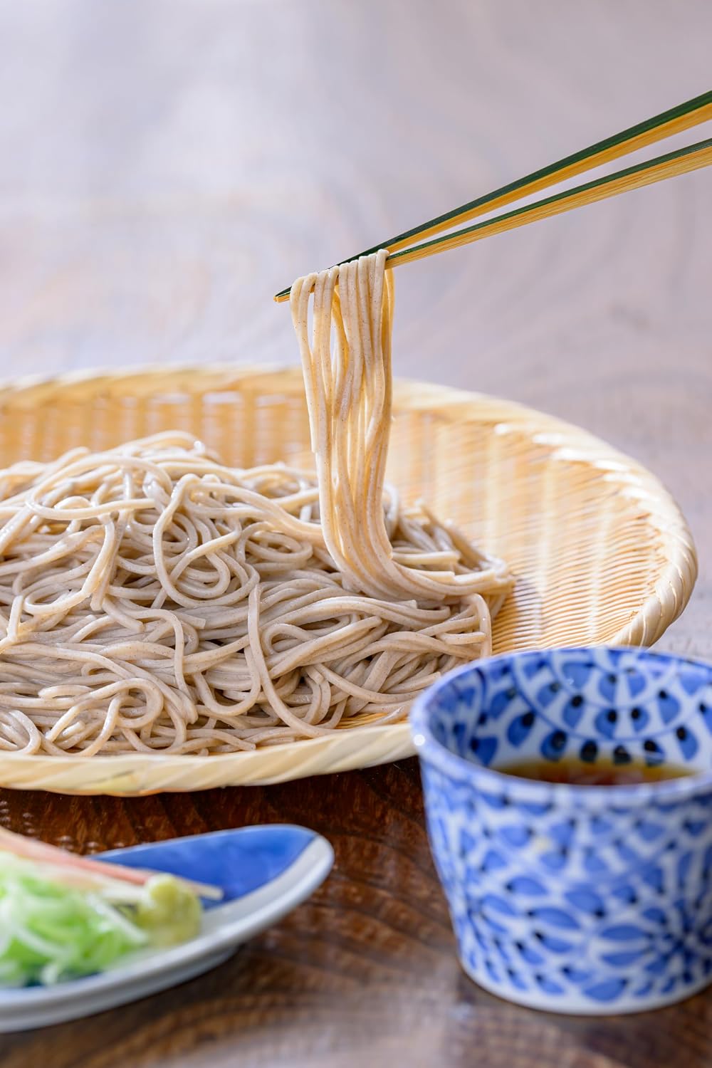 Yamagata Traditional Buckwheat 3 Types of Food Comparison (Tobiki Soba, Konnya, Tea) (3 Types x 1 Set), Popular Item