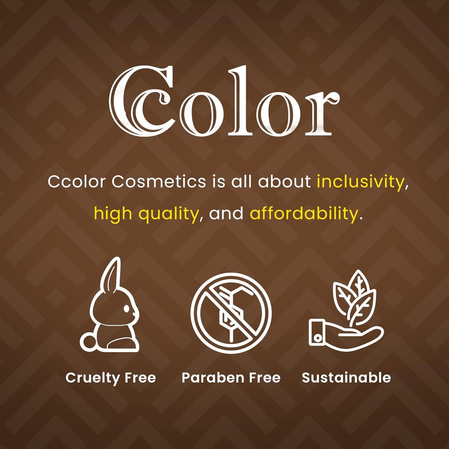 Ccolor Cosmetics - Matte Natural, paleta de sombra de ojos de 9 colores, acabado mate, maquillaje de sombra de ojos altamente pigmentada, paleta de ojos de larga duración, kit de maquillaje de ojos con tonos neutros fáciles de mezclar