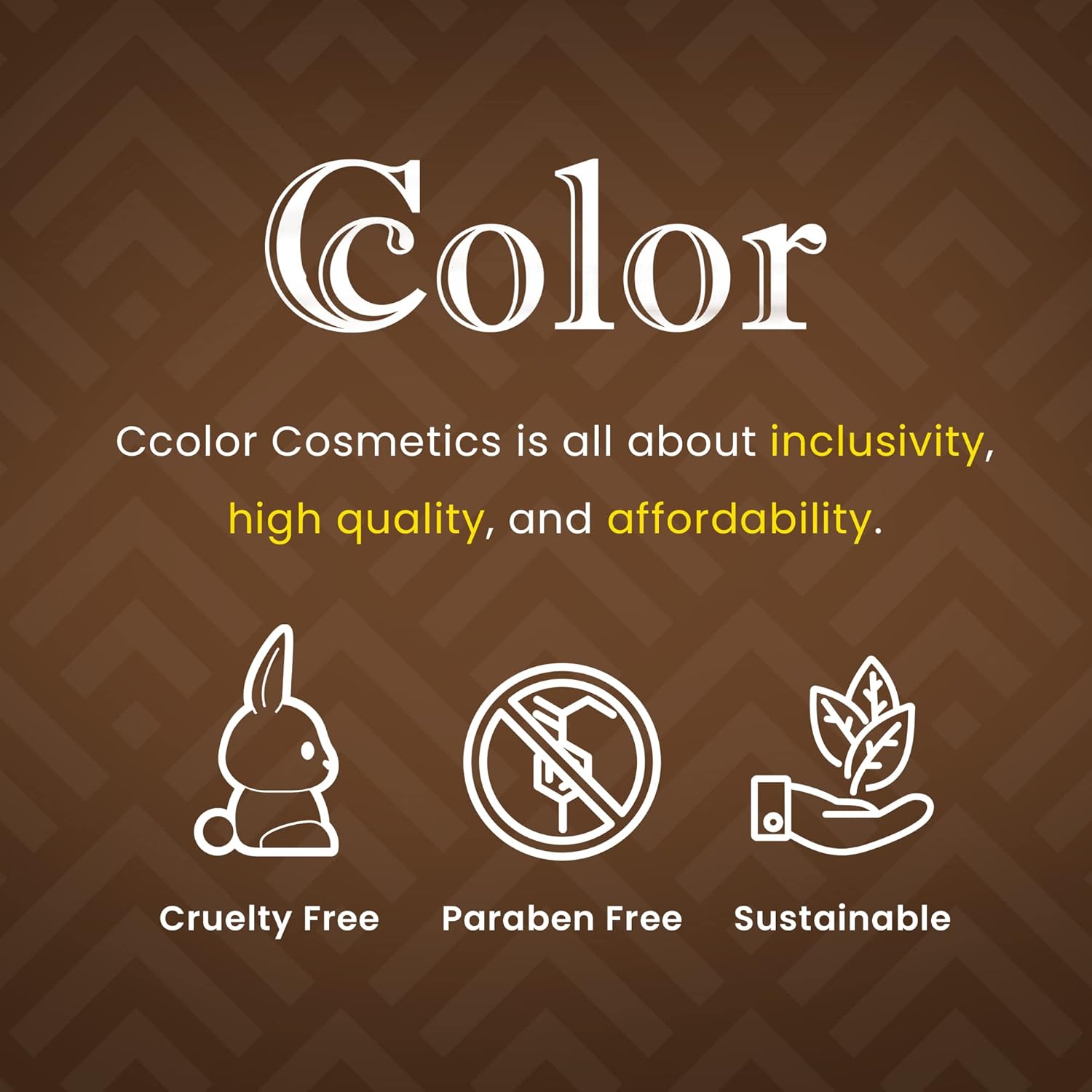 Ccolor Cosmetics - Matte Natural, paleta de sombra de ojos de 9 colores, acabado mate, maquillaje de sombra de ojos altamente pigmentada, paleta de ojos de larga duración, kit de maquillaje de ojos con tonos neutros fáciles de mezclar