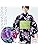 Nagomiya Women's Yukata, Small Size, Retro, Modern, Cute, High Visibility, Summer Festival, Evening Cool, Fireworks