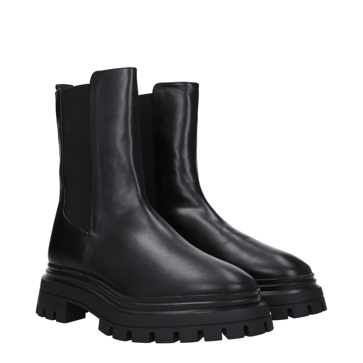 Stuart スチュアートワイツマン女性 'S 革のブーツブラック - Image 8