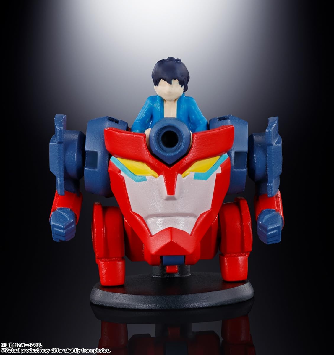 TAMASHII NATIONS Soul of Chogokin Tengen Toppa Gurren Lagann GX-107 Complete Transformation and Combination Gurren Lagann & Great Rotation Giga Drill Set Approx. 7.1 inches (180 mm); PVC & ABS