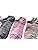 Women's Socks, Ankle Length, Thin, Summer, Short, Sports, 5 Pair Set (Color Available)