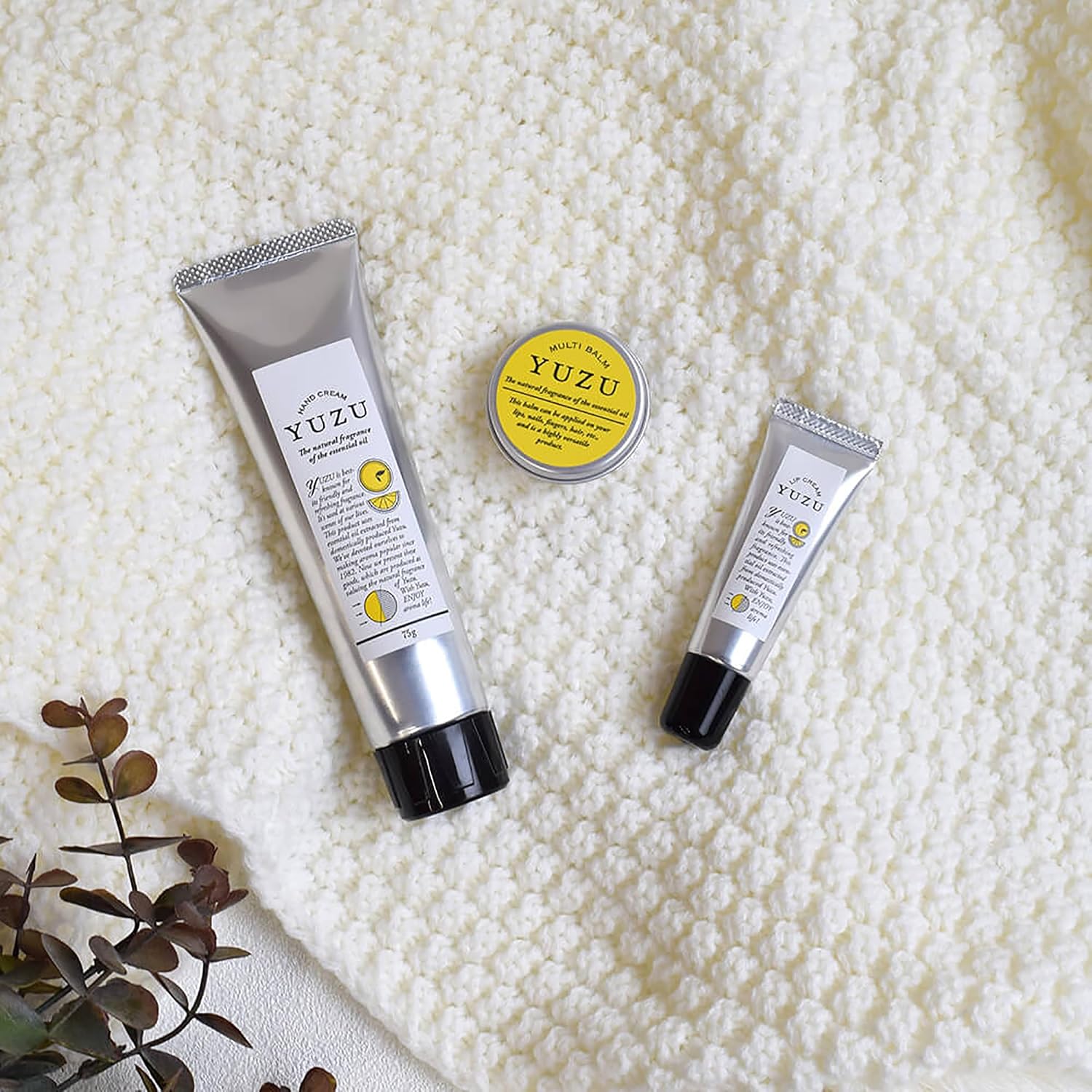 Daily Aroma YUZU Hand Cream from Kochi Prefecture, 2.6 oz (75 g), Yuzu