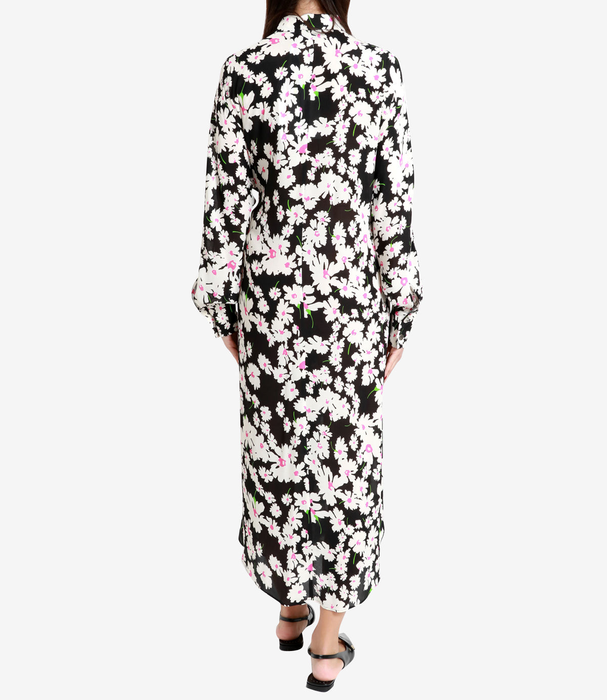 Msgm MSGMは黒いドレスを着ています - Image 8