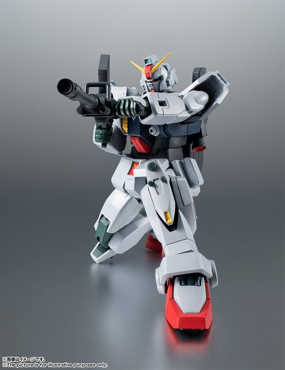 Robot Spirits Mobile Suit Gundam 08 MS Platoon Side MS RX-79 (G) Land Type Gundam Version, A.N.I.M.E. Approx. 4.9 inches (125 mm), PVC & ABS Pre-painted Action Figure