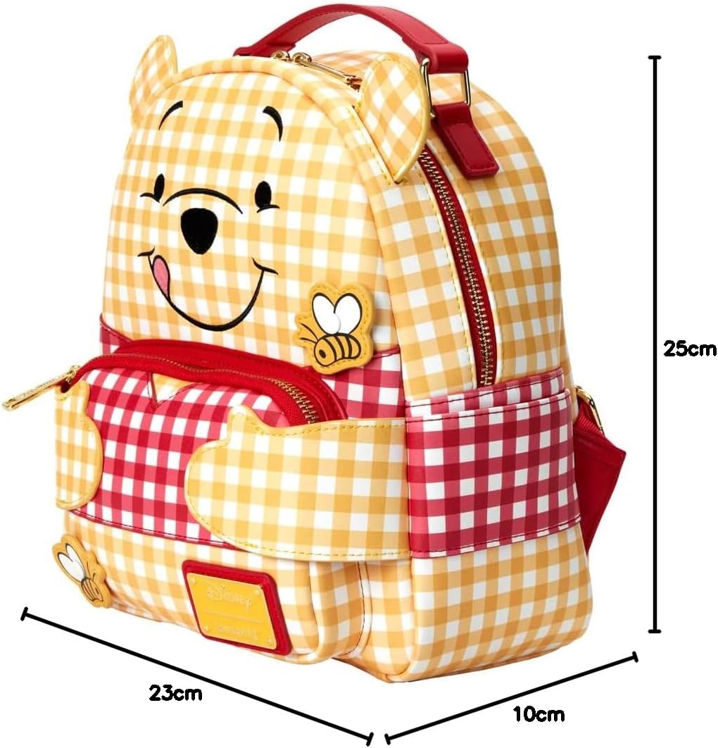 Loungefly Disney Winnie the Pooh Gingham Backpack