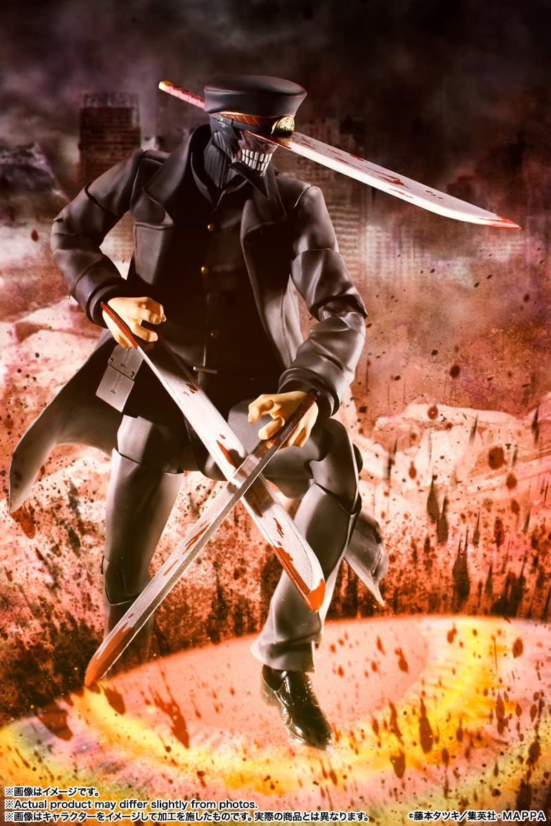 BANDAI SPIRITS S.H. Figuarts Chainsaw Man Samurai Sword, Approx. 6.5 inches (165 mm), ABS & PVC, Pre-painted Action Figure