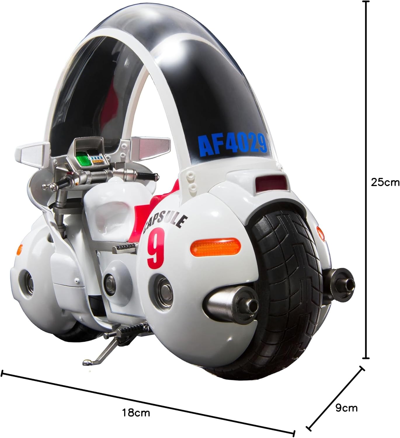 S.H. Figuarts Bloomers Bike - Hoi Poi Capsule No.9 - (Resale Version), Approx. 6.9 inches (175 mm), ABS & Die Cast & PVC Pre-Painted Action Figure