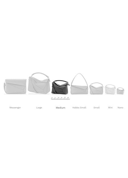 LOEWE Medium Puzzle Edge bag in classic calfskin - Image 9