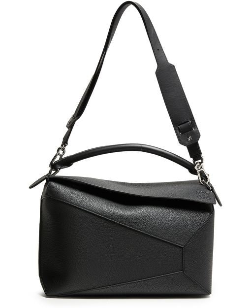LOEWE Large Puzzle Edge bag in grained calfskin - Image 9