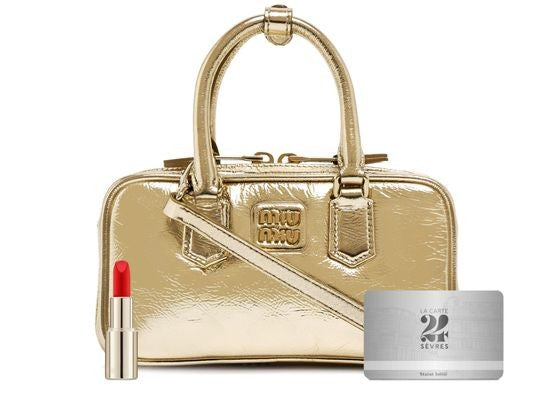MIU MIU Arcadie mini nappa leather bag - Image 9