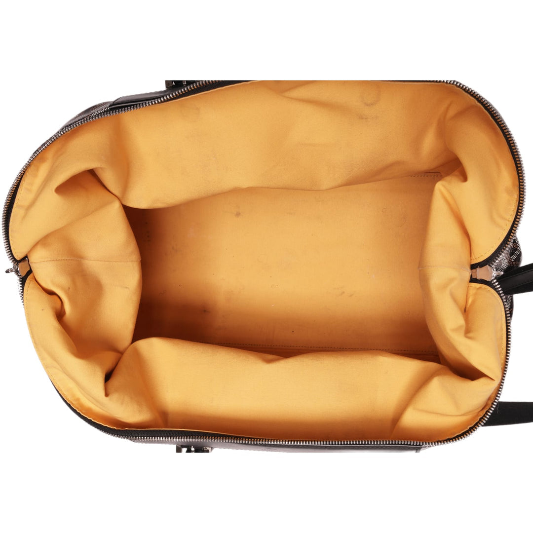 GOYARD 'BLACK' BOWLING 45 DUFFLE BAG