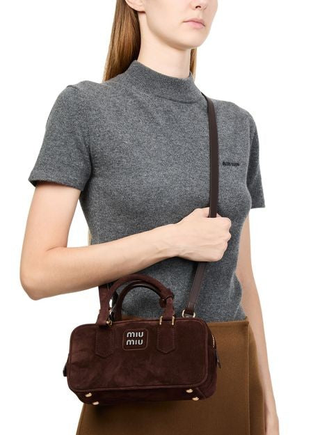 MIU MIU Arcadie suede bag - Image 9