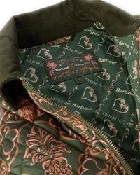 BARBOUR x Farm Rio Luisa quilted jacket - Image 9