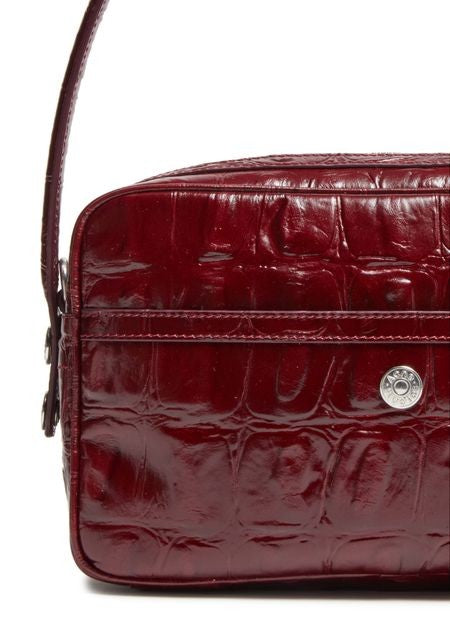 ACNE Camero Party shoulder bag in croco print - Image 9