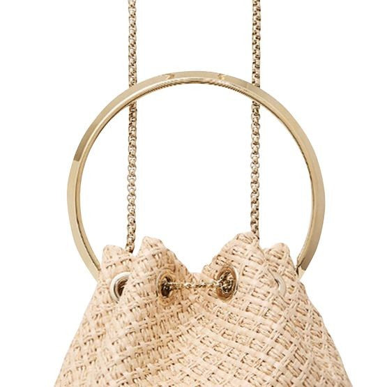 JIMMY CHOO Bon Bon raffia bag - Image 9