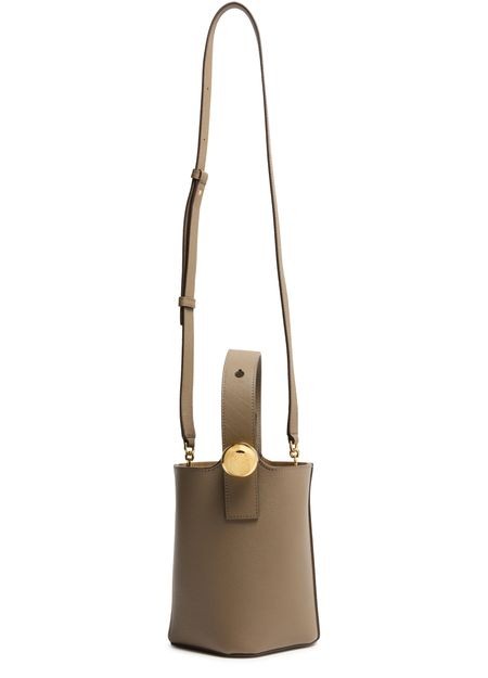 LOEWE Mini Pebble bucket in soft grained calfskin - Image 9