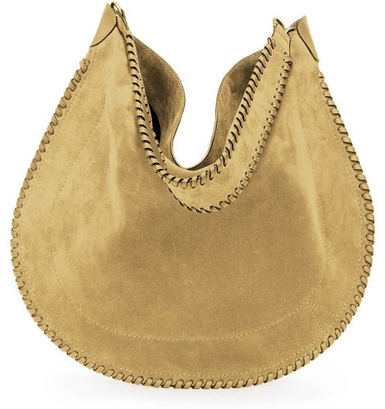 ISABEL MARANT Oskan Hobo Soft shoulder bag with braided edges - Image 9