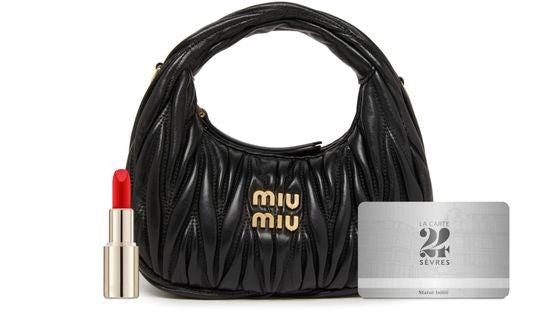 MIU MIU Wander ホーボーバッグ ミニ - Image 9
