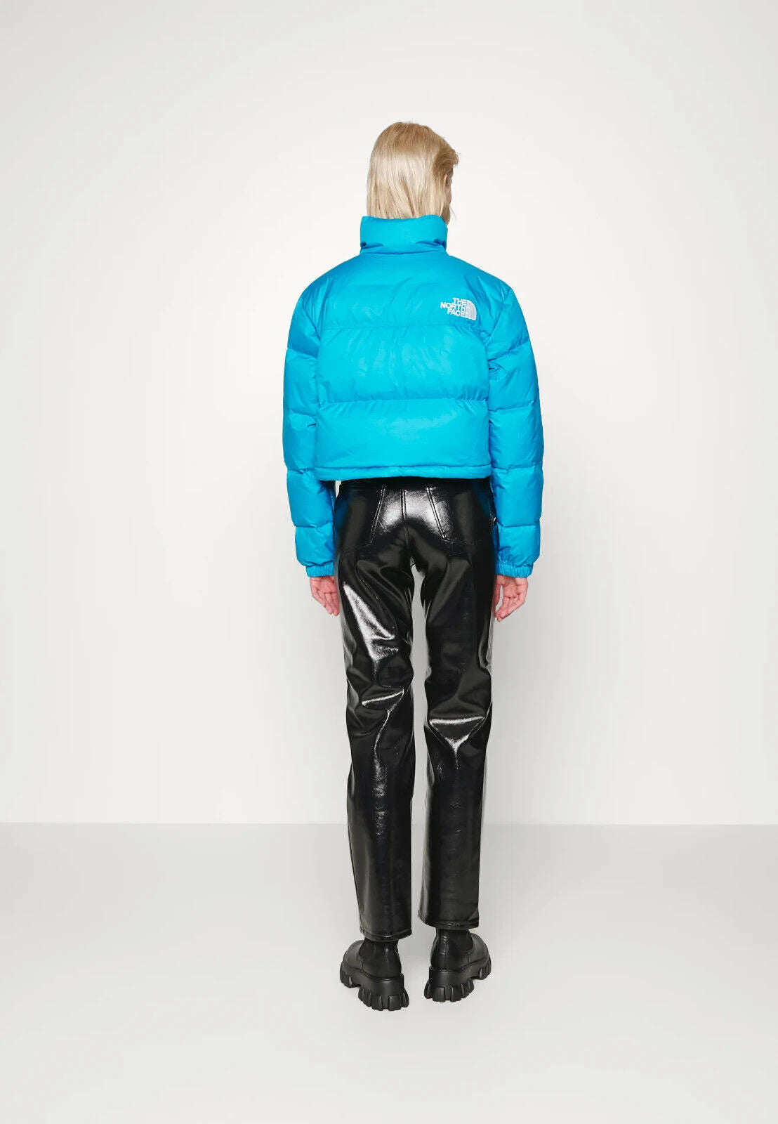 THE NORTH FACE Short nupsi Down Sky Blue
