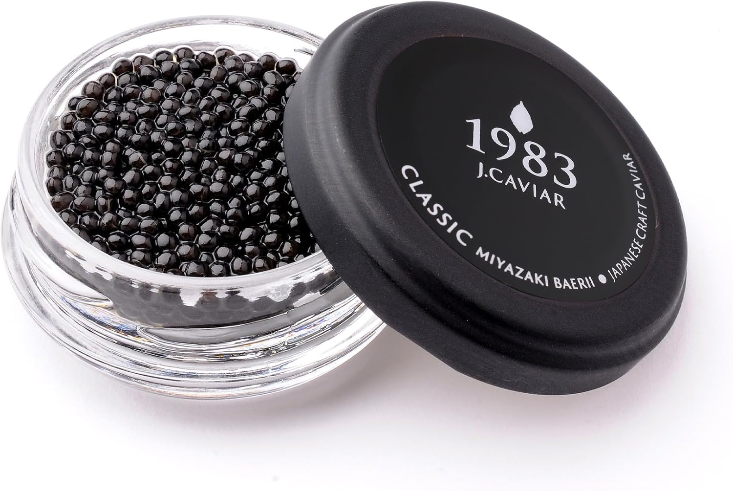 Japan Caviar Miyazaki Caviar 1983 Baeri Classic (20g / Gift Box with Shell Spoon) Gourmet Delicacy