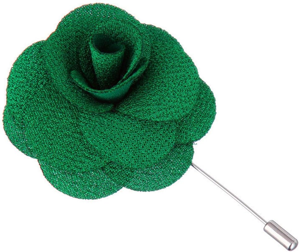 Flairs New York Esenciales del Caballero Premium Broche de Solapa de Flor Hecho a Mano