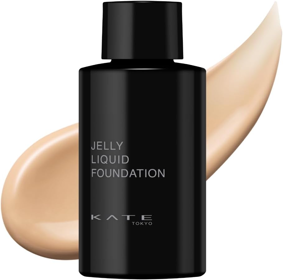 KATE Jewelry Liquid Foundation 02, Intermediate SPF30/PA++, Anti-Shine Cover for One Day, Lasting Beauty Liquid Foundation, Glossy Proof, Non-Comedogenic Tested
