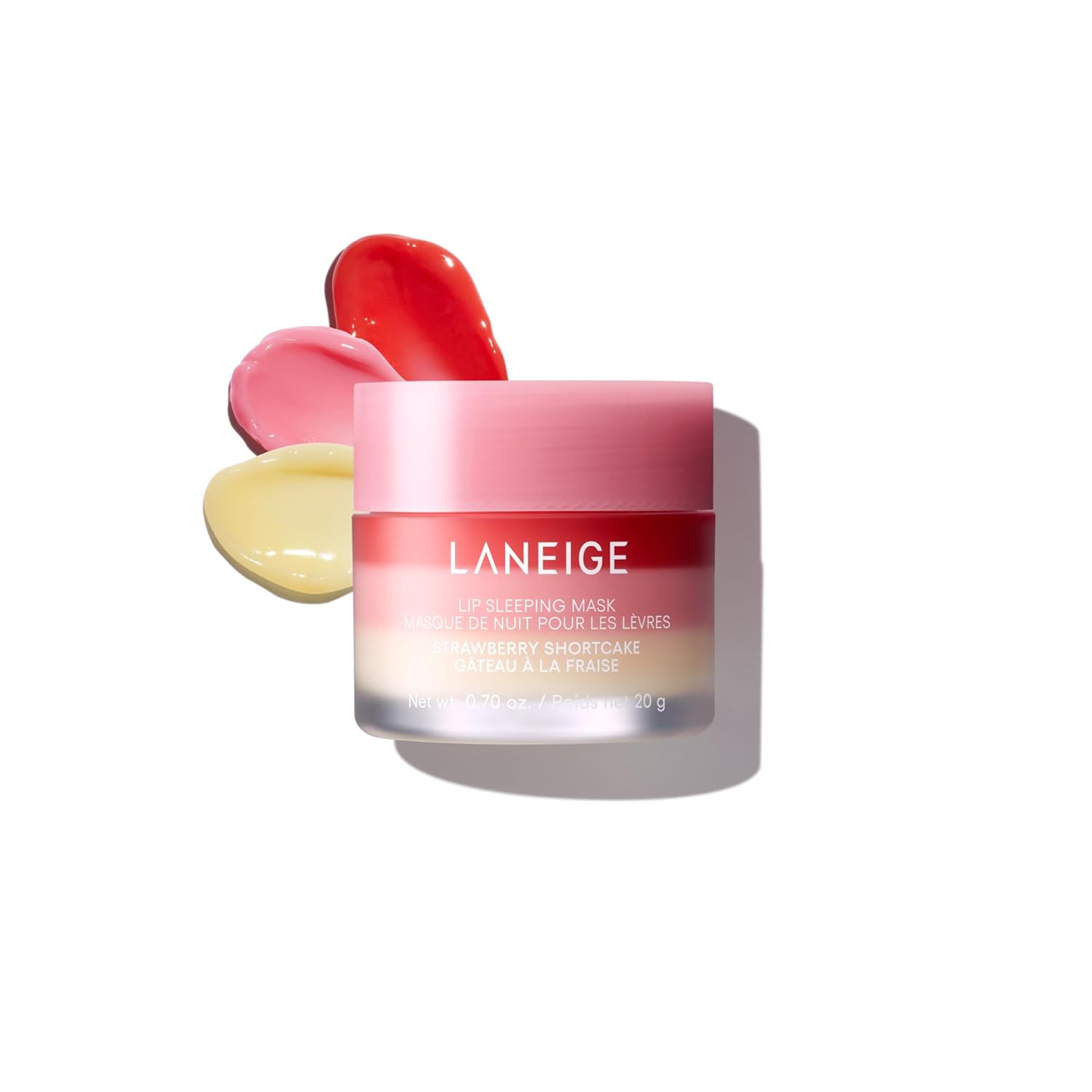 LANEIGE Lip Sleeping Mask: Hydrating & Nourishing Korean Overnight Lip Treatment Mask with Shea Butter, Vitamin C & Murumuru, Antioxidants for Flaky, Dry Lips | Korean Skin Care