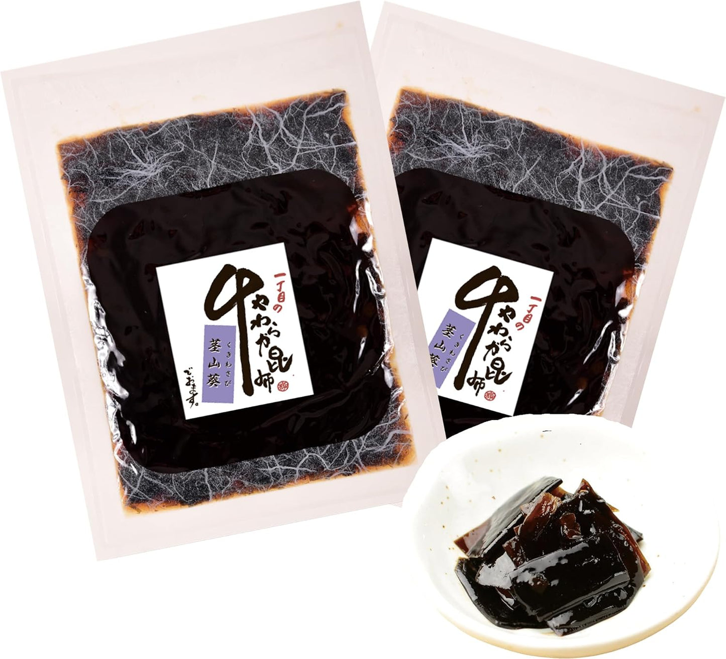 【Tenma Osaka Kombu】【Soft Kombu Simmered 4-Pack Set (Eringi Kombu 90g, Stem Wasabi Kombu 90g, Sansho Kombu 100g, Ginger Kombu 90g)】Rice Companion, Souvenir, Domestic, No Synthetic Preservatives, No