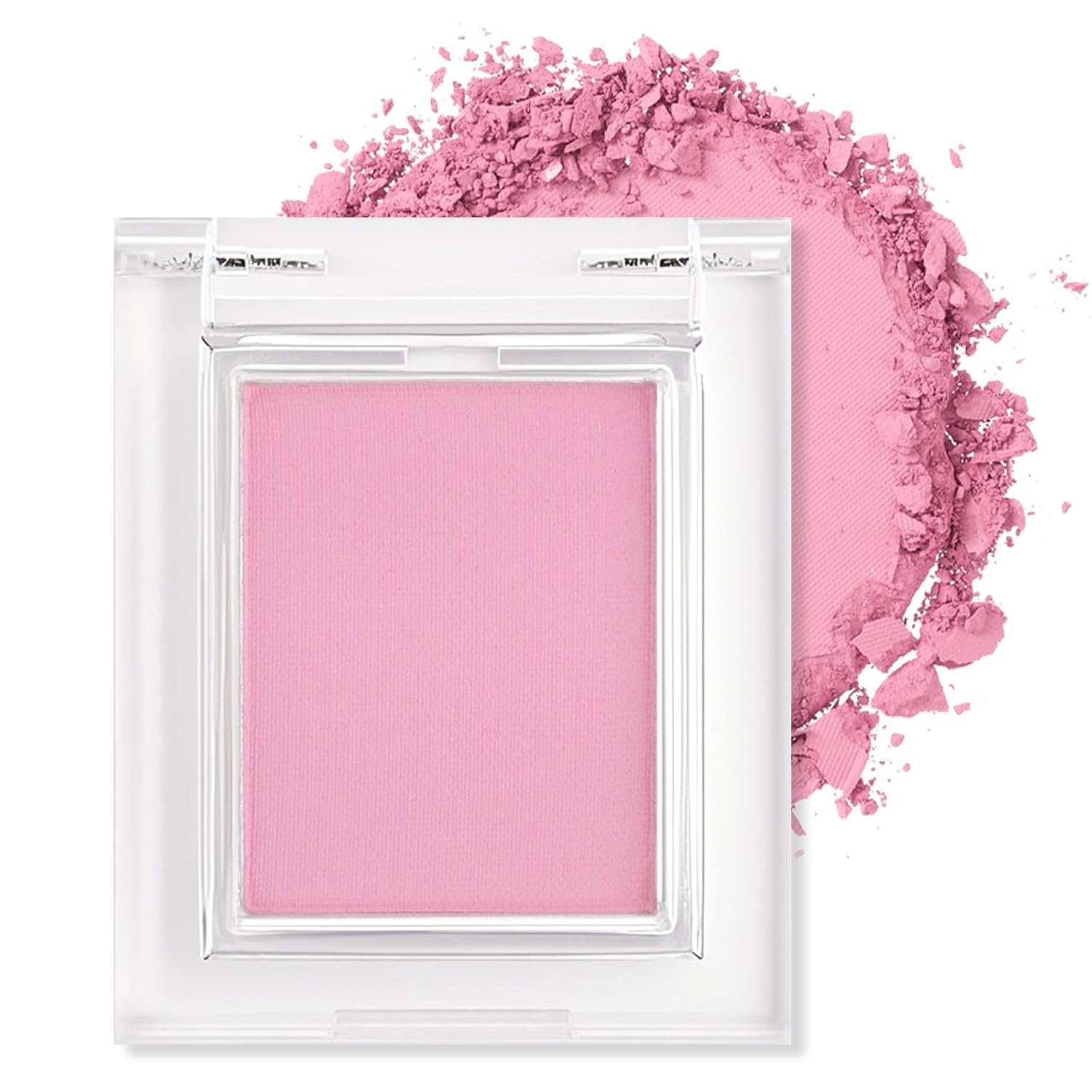 Erinde Paleta de sombra de ojos mate marrón individual, sombra de ojos de terciopelo maquillaje natural compacto en polvo, maquillaje de ojos de larga duración, ultra mezclable, color pigmentado