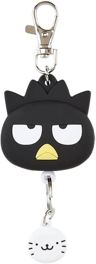 Sanrio 168645 Hello Kitty Character Keychain, Kitty, Face-Shaped Reel Keychain, 5.1 x 1.9 x 0.7 inches (13 x 4.9 x 1.8 cm)