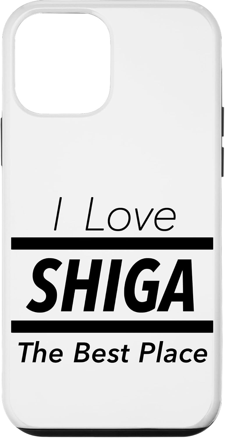 アイラブ・SHIGA 滋賀（I Love）JIMO-T【47都道府県】JIMO-T ジモティ プレゼント お土産 面白い スマホケース iPhone 13 用