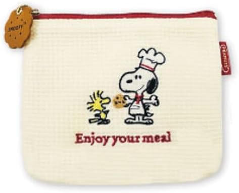Marimo Craft SPCQ-683 Snoopy Snacktime Chef Series Acrylic Key Holder, Red, Approx. W 1.6 x H 2.3 x D 0.1 inches (40 x 59 x 3 mm)