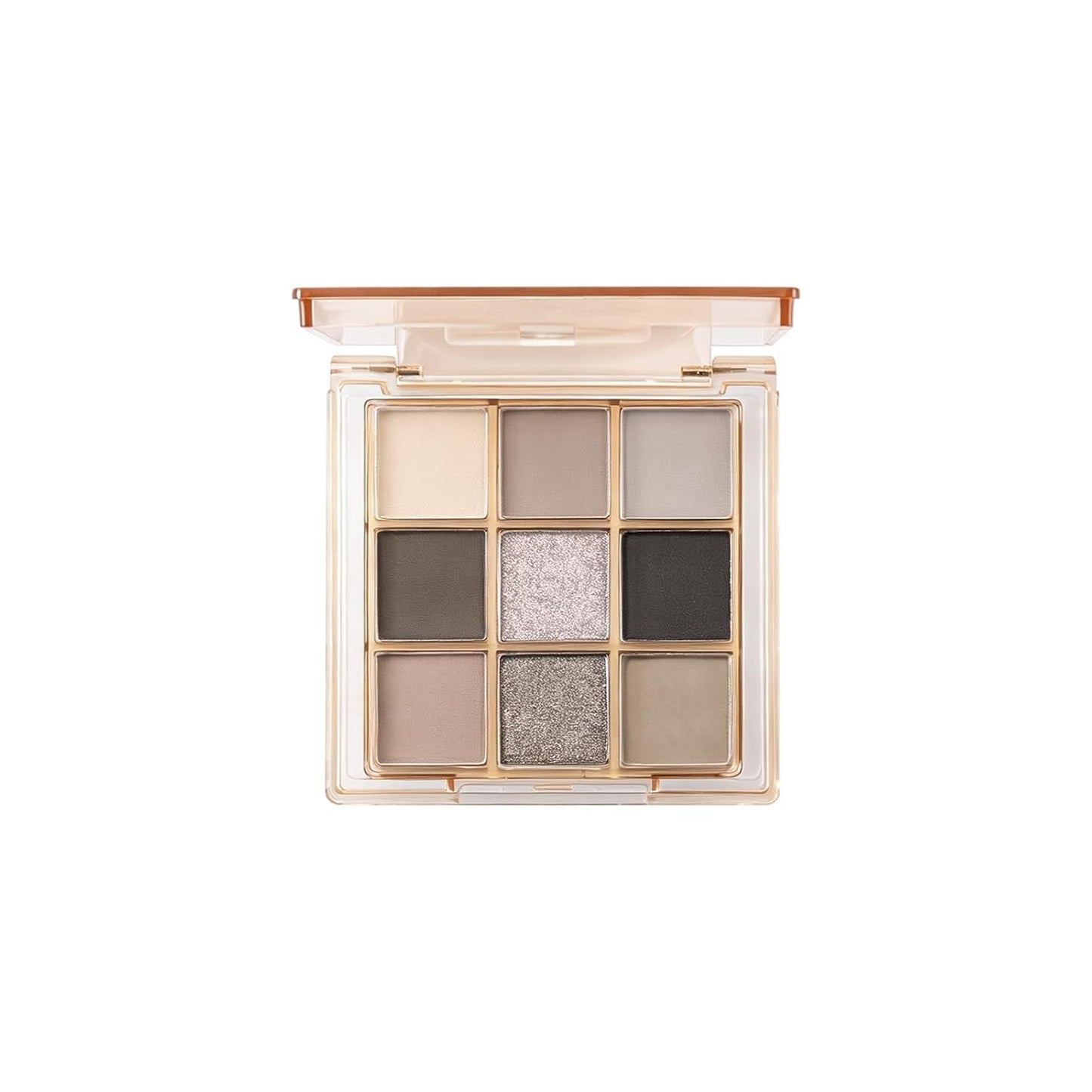Boobeen Paleta de sombras de ojos nude – maquillaje mate y brillante, polvo de sombra de ojos cremoso altamente pigmentado, crea un aspecto de ojos neutro, larga duración, fácil de crear looks