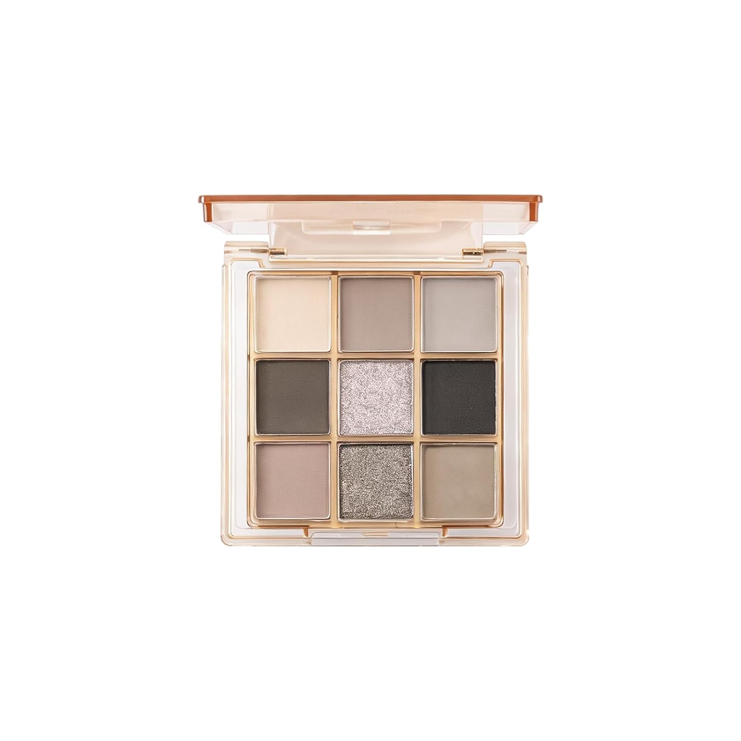 Boobeen Paleta de sombras de ojos nude – maquillaje mate y brillante, polvo de sombra de ojos cremoso altamente pigmentado, crea un aspecto de ojos neutro, larga duración, fácil de crear looks