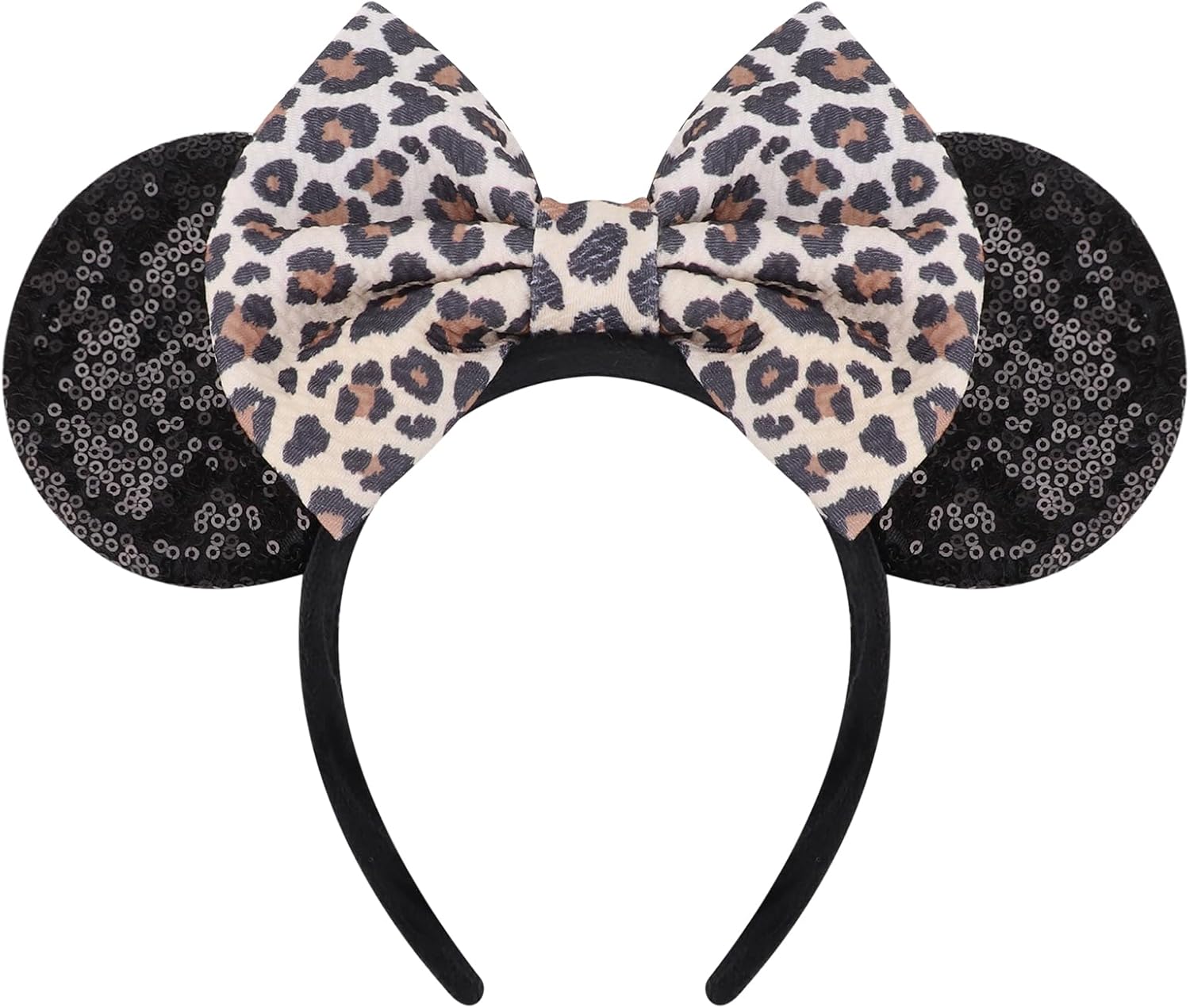 DRESHOW Mouse Ears Bow Sequins Party Decoration Cosplay Costume for Girls and Women