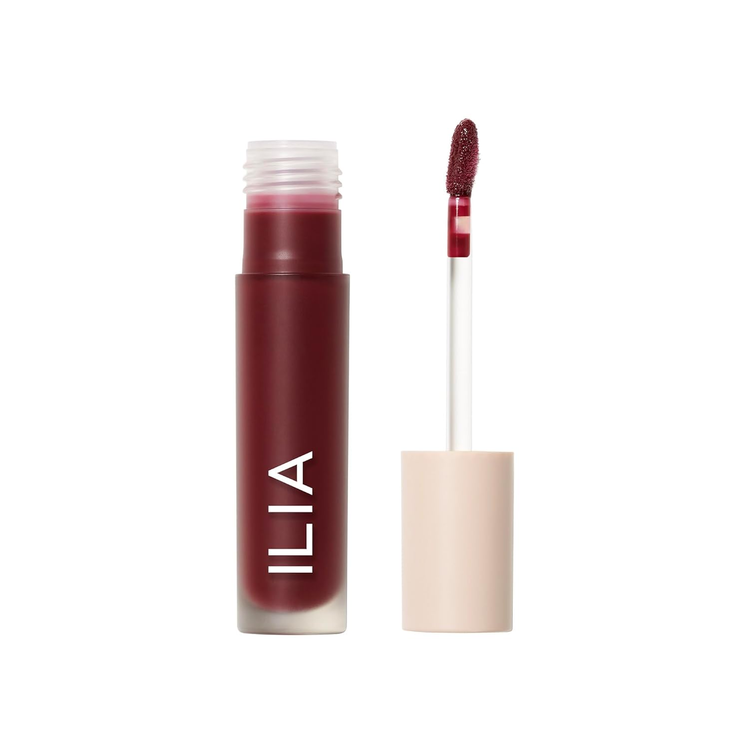 ILIA - Brillo labial hidratante Overglaze | Hidrata, regordete, suave | Larga duración, resistente al sangrado y a las plumas, alto brillo | Hidratación 24 horas, limpio, libre de crueldad y vegano