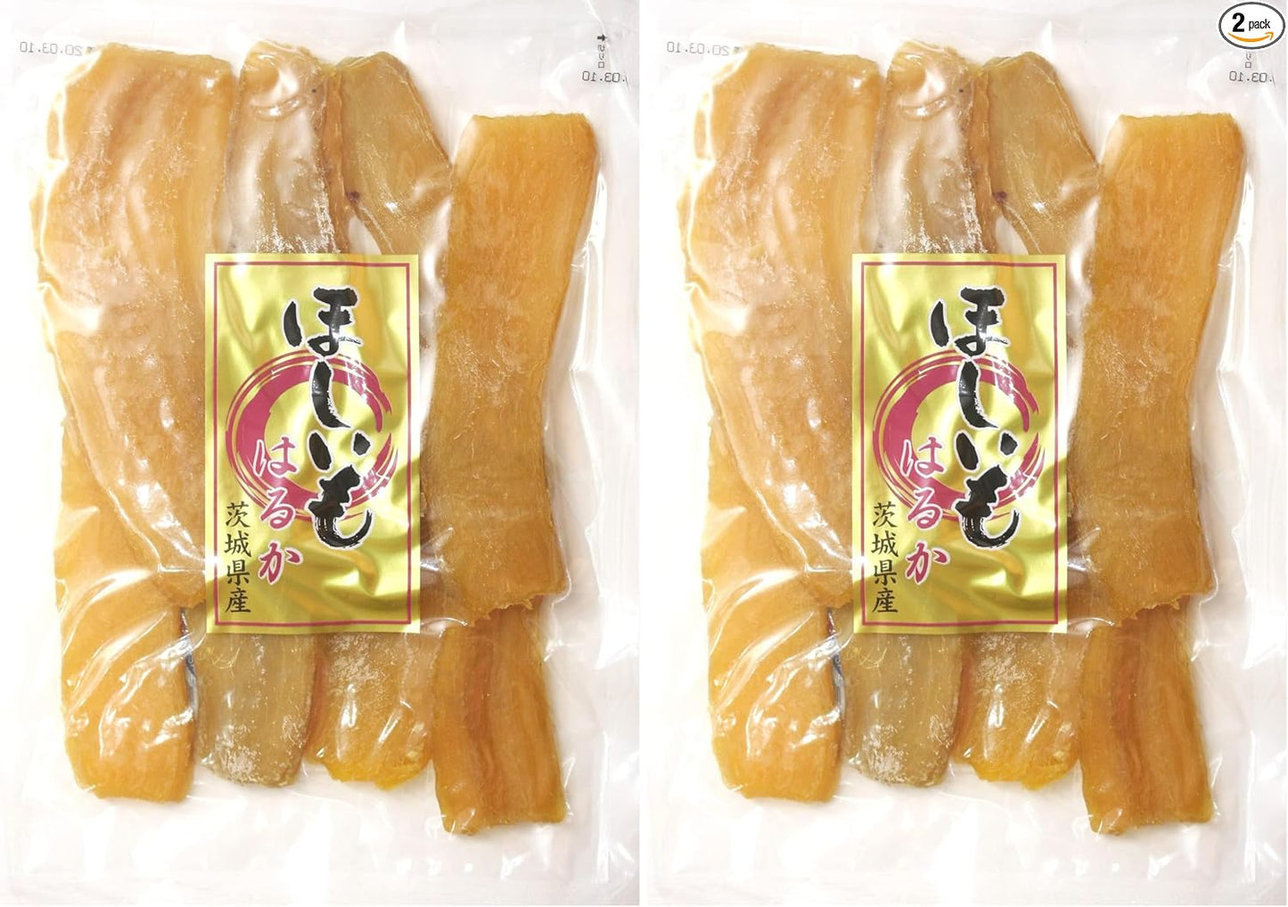 Seki Shoten Dried Sweet Potato Flat Dried Domestic No Additives Hoshiimo Beni Haruka Mail Order Ibaraki Domestic Beni Haruka Sweet Potato Seki Shoten (10.6 oz (300g) × 3 bags)