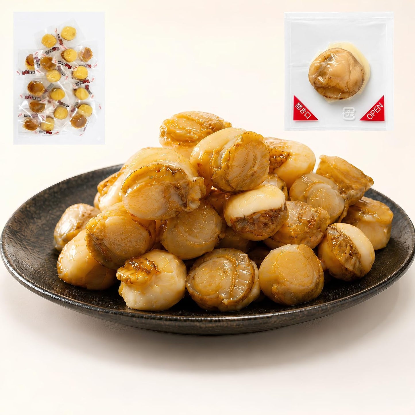 Alneka Scallop Cheese Snacks, Individual Packaging, Sweets, 4.2 oz (120 g), Approximately 15 Pieces, Individual Packaging, Made in Japan