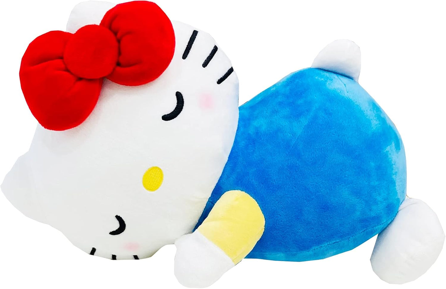 MORIPiLO Sanrio Hello Kitty Body Pillow, Soft Material, Marshmallow Texture, Plush Pillow, Large Cushion, Cute, Large Size, Easy Sleeping Pillow, Approx. 17.7 inches (45 cm) (Hello Kitty Pink)
