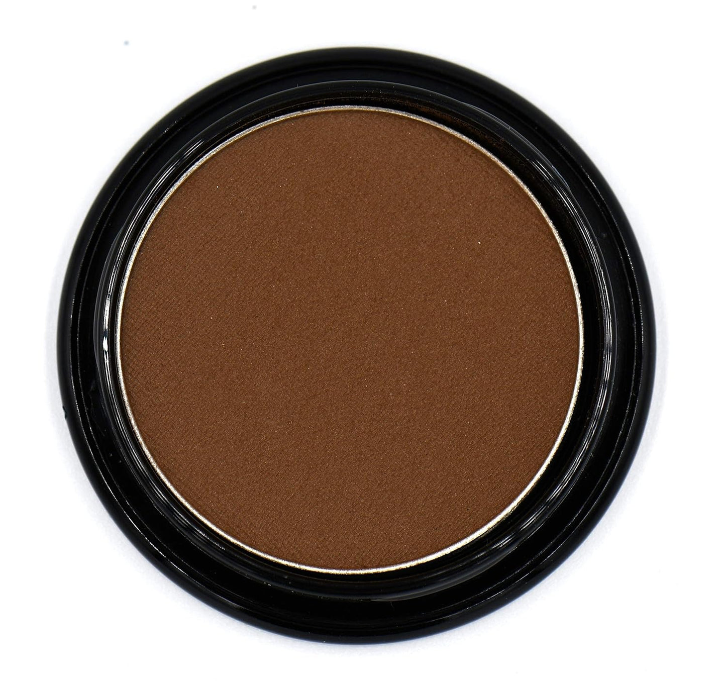 Sombra de ojos en polvo prensado mate, pigmento profundo, brillo de lujo, sombras de ojos negras, sin talco ni parabenos, vegano, sin pruebas de animales y sin crueldad, individual, maquillaje para mujeres maduras y jóvenes.