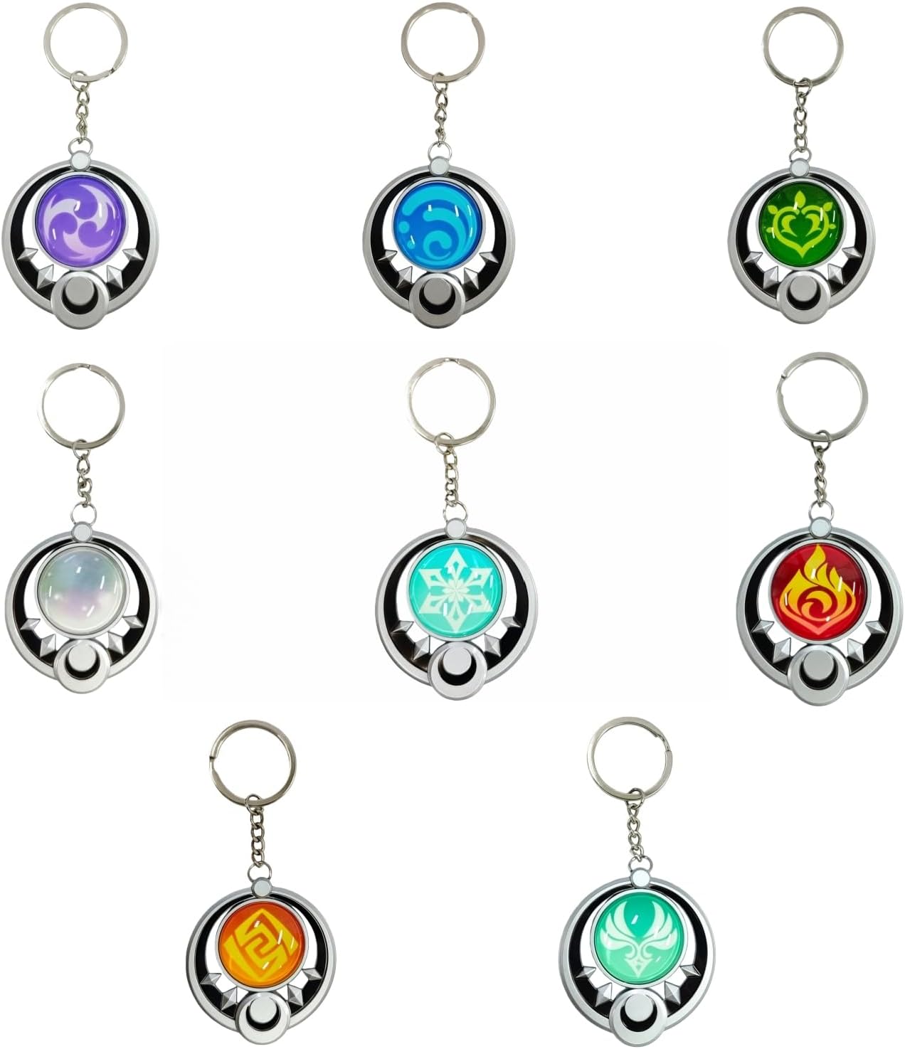 YS Evil Eye Keychain, Cosplay, Anime, Lightweight, Accessory, Accessory, Goods, Fashion, Accessory, Halloween, Christmas Gift