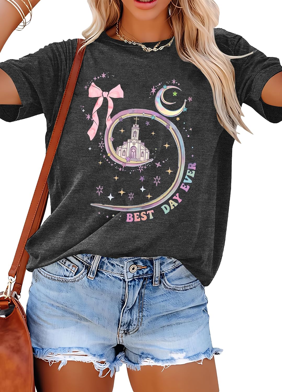 Camisa Mágica para Mujer, Playera del Reino Mágico, Playera de Vacaciones Familiares, Camiseta del Castillo, Cree en la Magia, Tops para Viaje de Verano