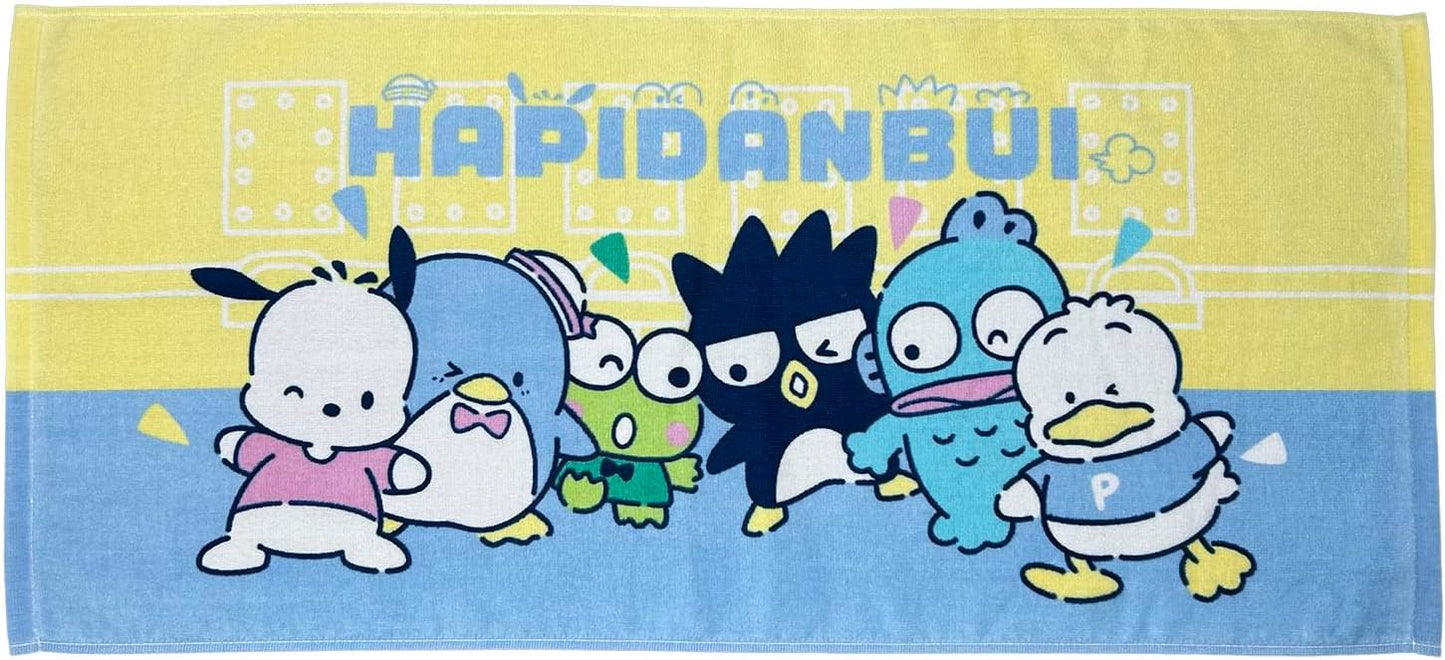 Nomura Towel Sanrio Characters Pochacco Bath Towel, 1 Piece, 23.6 x 47.2 inches (60 x 120 cm), 100% Cotton